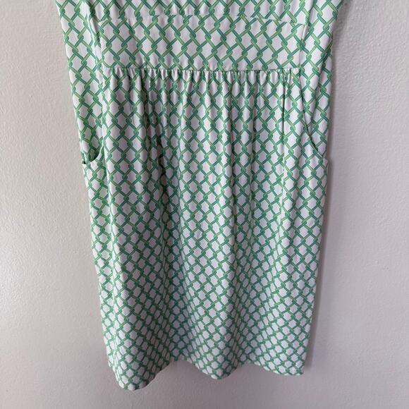 J. McLaughlin Catalina Dress size S Green white - Picture 4 of 9